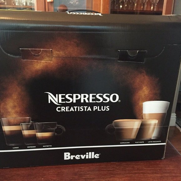 Breville Other - Breville Nespresso Creatista Plus Coffee Machine - Silver (BNE800BSS)  450